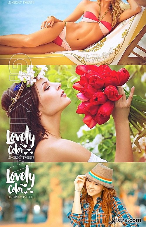 45 Lovely Color Lightroom Presets