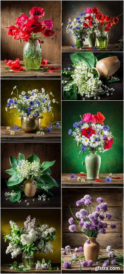 Bouquet - 8 UHQ JPEG Stock Images