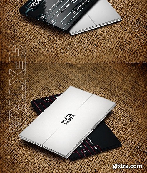 CM - Black Mamba Corporate Business Card 1136282