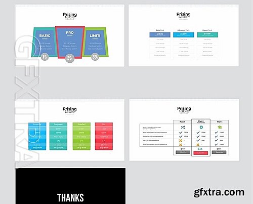 CM - Pricing Table Keynote Template 1148225