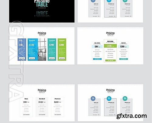 CM - Pricing Table Keynote Template 1148225