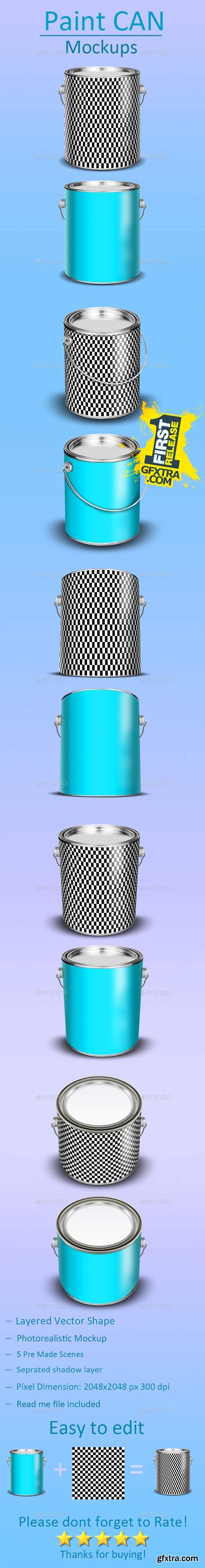 GraphicRiver - Paint Can Mockup 18536563