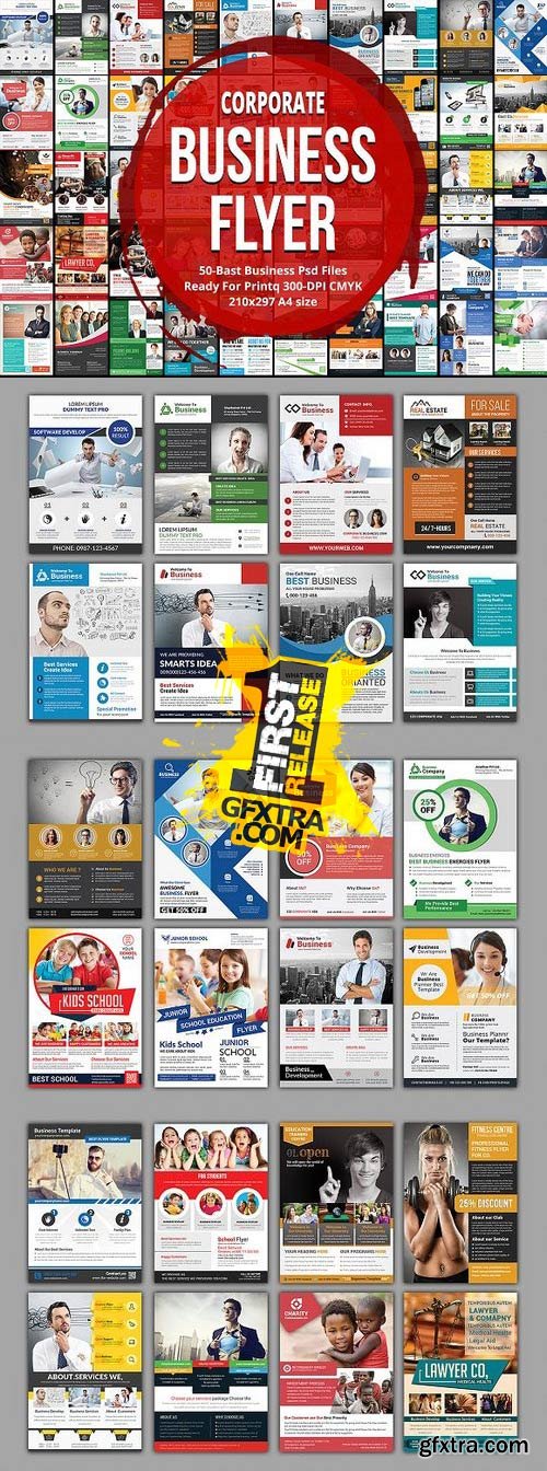 CM - 50 Business Flyers Bundle 1040814