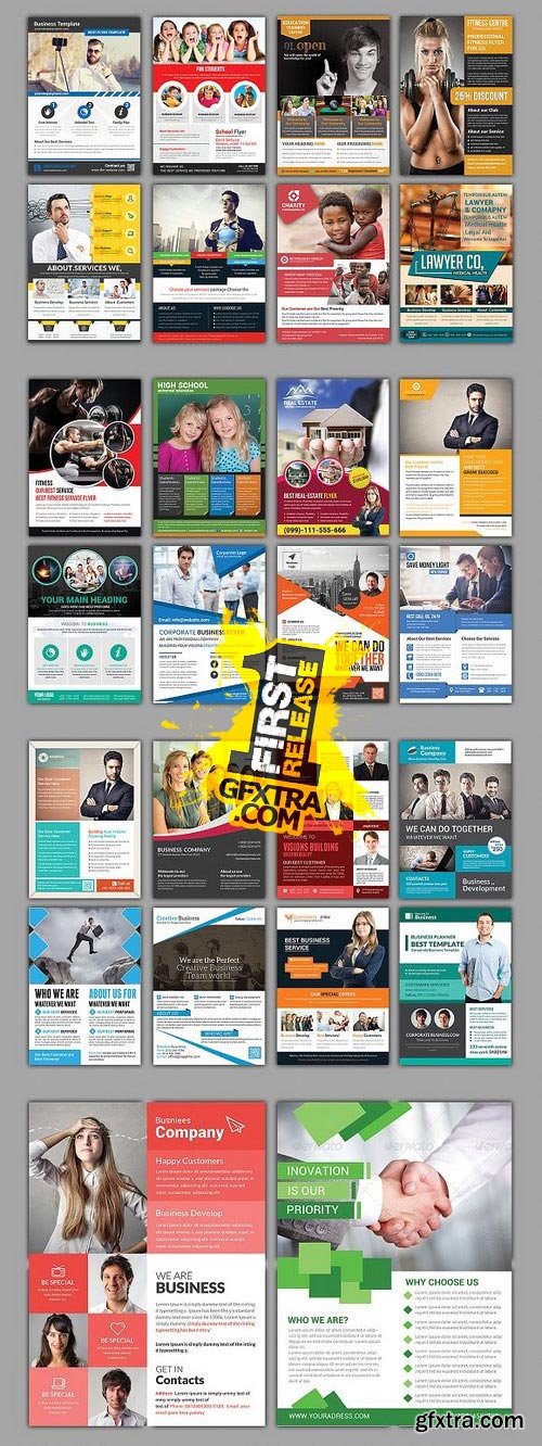 CM - 50 Business Flyers Bundle 1040814