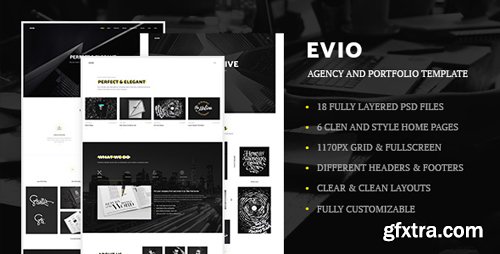 ThemeForest - Evio - Agency and Portfolio Template 13639653