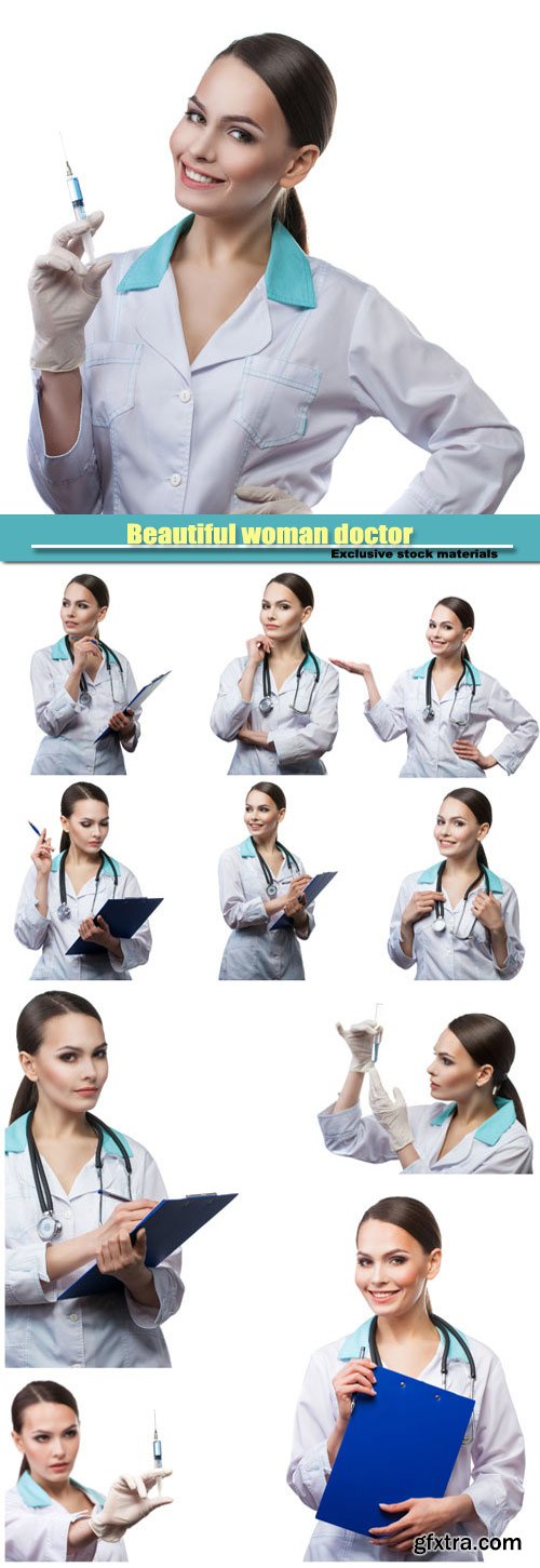 Beautiful woman doctor