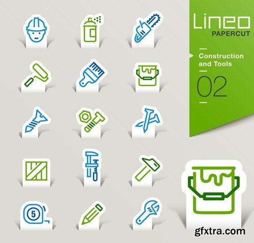 Collection logo icon web design element site 50-25 EPS