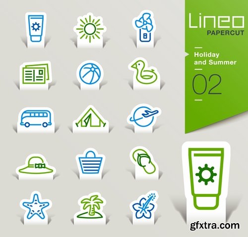 Collection logo icon web design element site 50-25 EPS