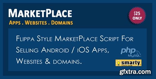 CodeCanyon - MarketPlace v1.0 - Apps, Websites and Domains Selling Script - 19221107