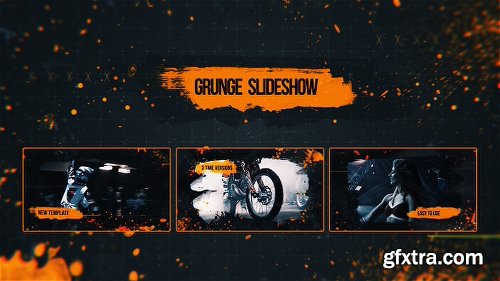 Videohive Grunge Slideshow 18296229