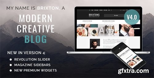 ThemeForest - Brixton v4.0.4 - WordPress Blog Theme - 10309865