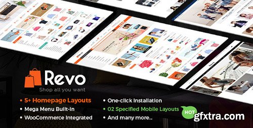 ThemeForest - Revo v1.2.0 - Multi-Purpose Responsive WooCommerce Theme - 18276186