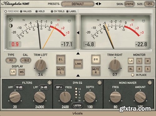 Klanghelm VUMT Deluxe v2.1.0 Standalone VST AAX AU WIN OSX-Echosound