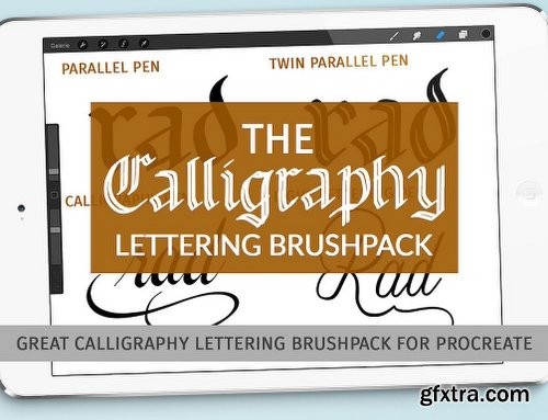 CreativeMarket Calligraphy Brushpack for Procreate 1139126