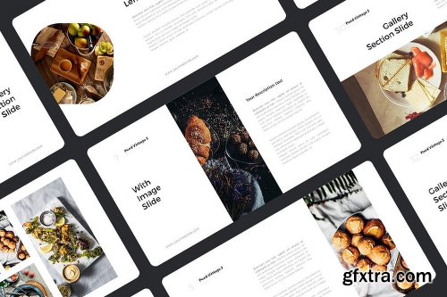 CreativeMarket Food Vintage Presentation Template 1139327