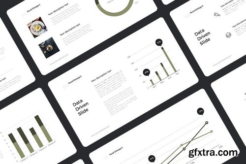 CreativeMarket Food Vintage Presentation Template 1139327