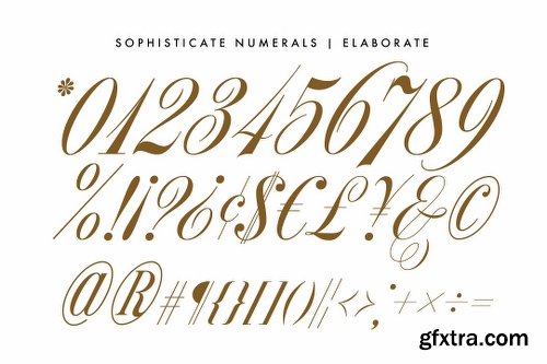 CreativeMarket The Numerals Collection 1138427