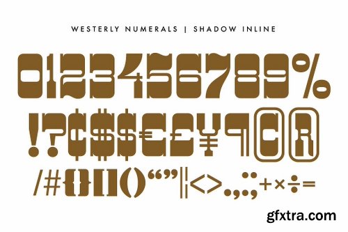 CreativeMarket The Numerals Collection 1138427