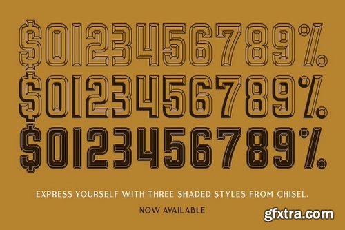 CreativeMarket The Numerals Collection 1138427