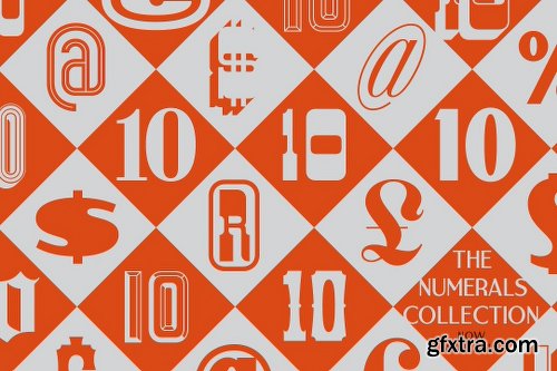 CreativeMarket The Numerals Collection 1138427