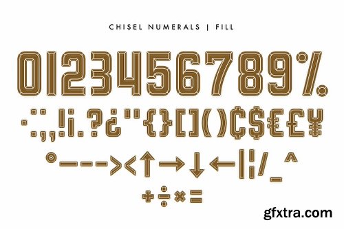 CreativeMarket The Numerals Collection 1138427