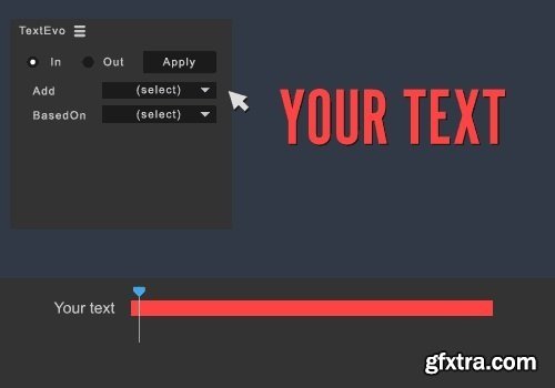 TextEvo v1.1 - Plugin for After Effects