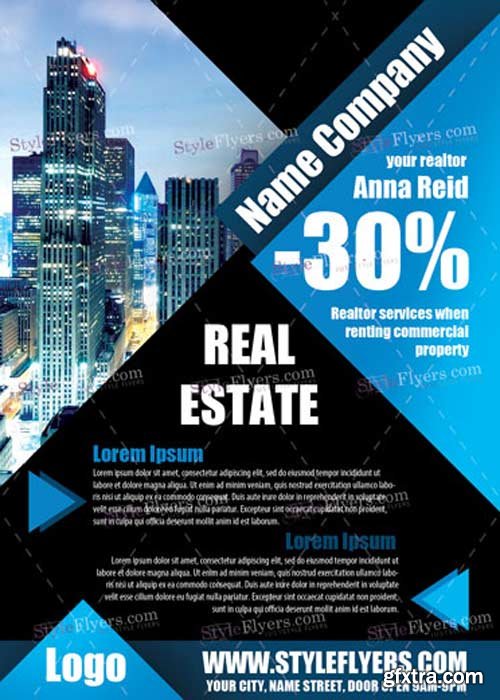 Real estate PSD V17 Flyer Template