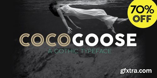 Cocogoose Pro Font Family - 17 Fonts