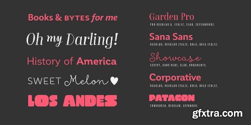 Latinotype Font Collection 71 Fonts