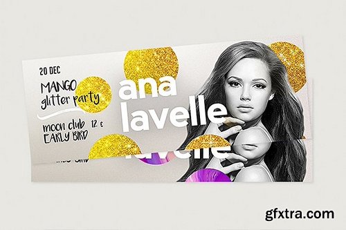 CreativeMarket Club Flyer 1137837