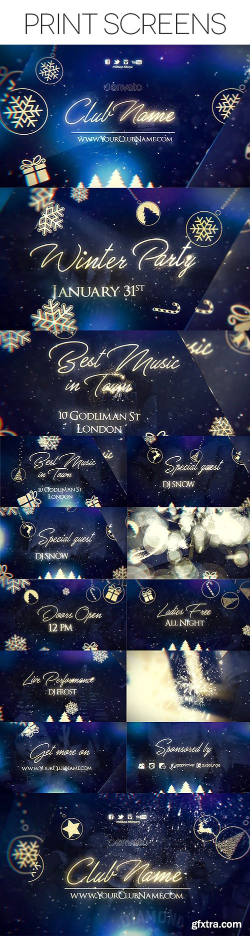 Videohive - Winter After Party - 19250485