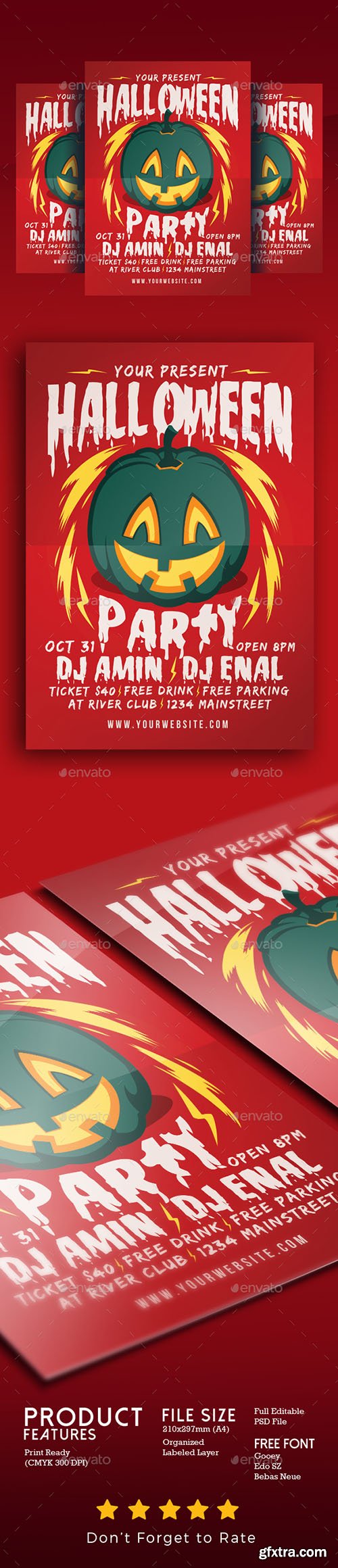 Graphicriver Halloween Party 18156985