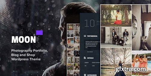 ThemeForest - Moon 4.0.1 - Photography - Full Screen Photography Portfolio, Photo Story Blog & Shop for Creative Professionals - 11413730