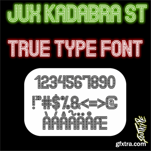 Jux Kadabra St font