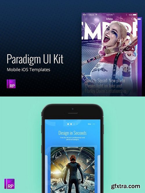 CM - Paradigm UI Kit for Axure (iOS) 1015700