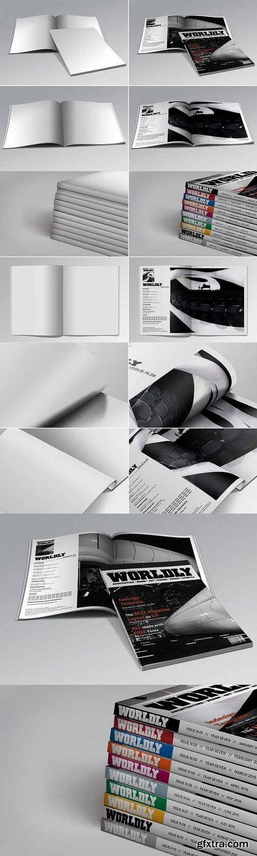 CM - Realistic Magazine Mockups 836241