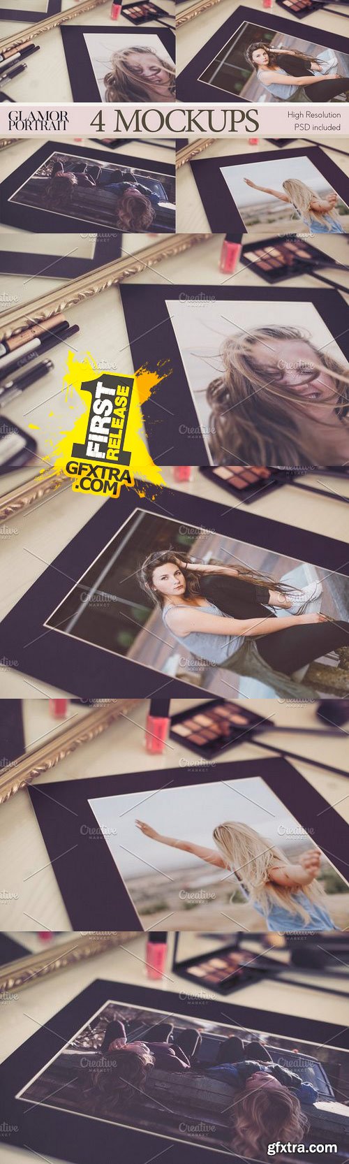 CM - Photo Frame Mockup - HD - PSD Files 1068621