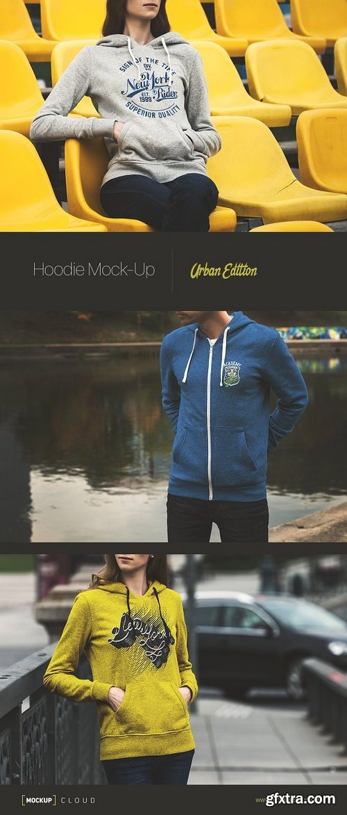 CM - Hoodie Mock-Up / Urban Edition 410158