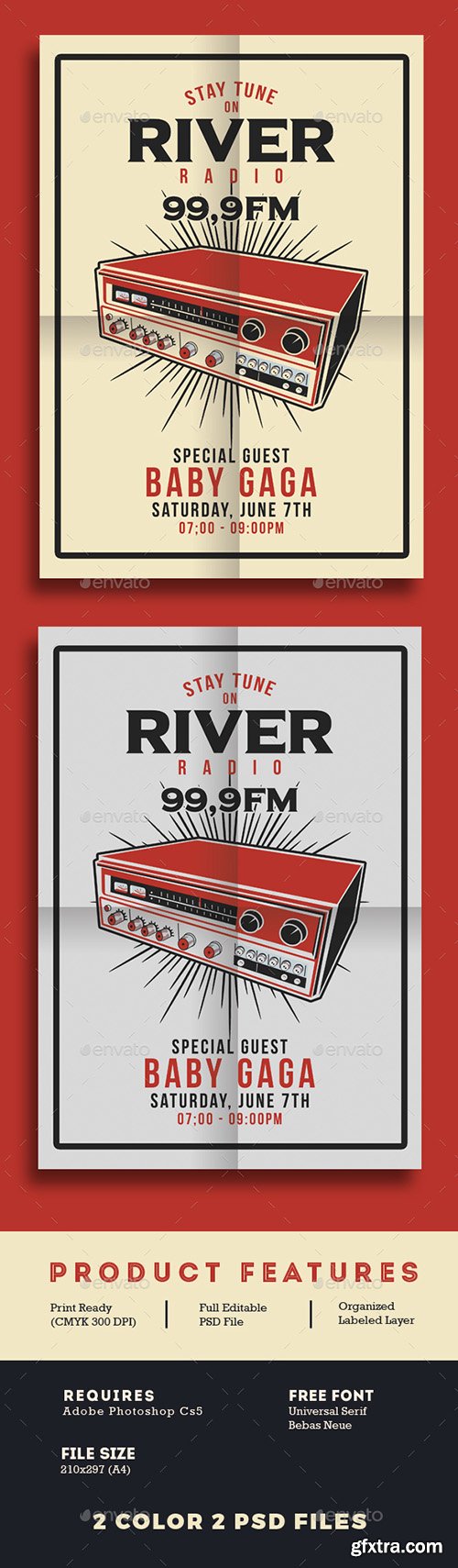 Graphicriver Radio Station Flyer 16198976