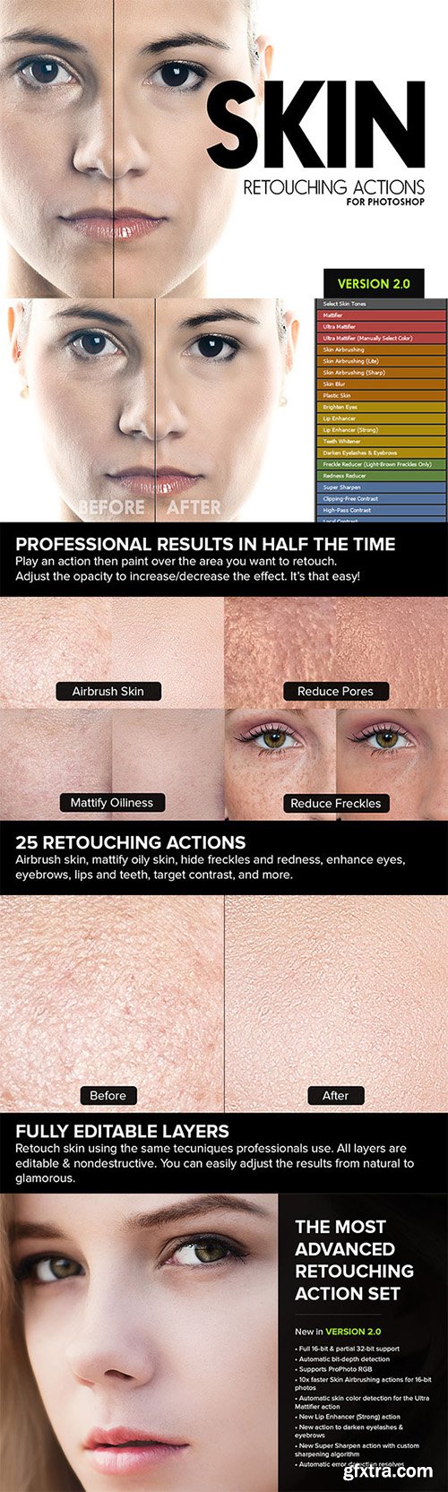 Graphicriver Skin - 25 Retouching Actions 4419074