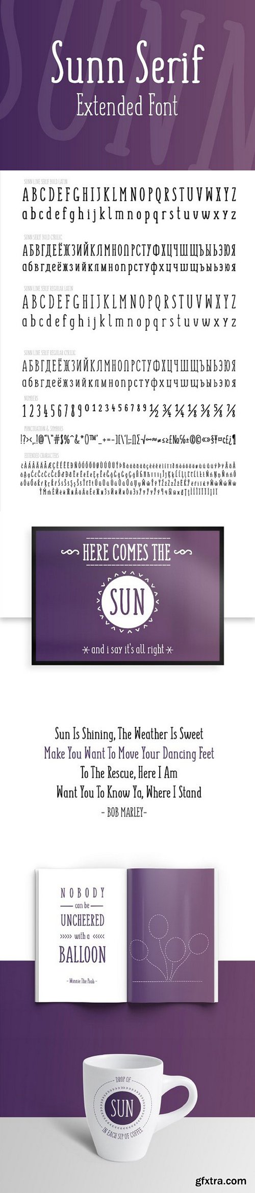 CM - SUNN Serif Extended Font 1151792