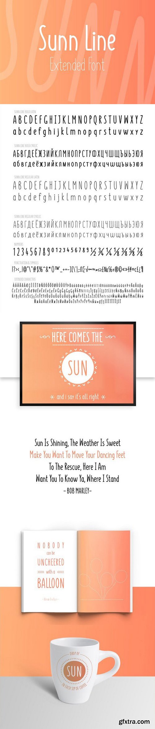 CM - SUNN Line Extended Font 1151806