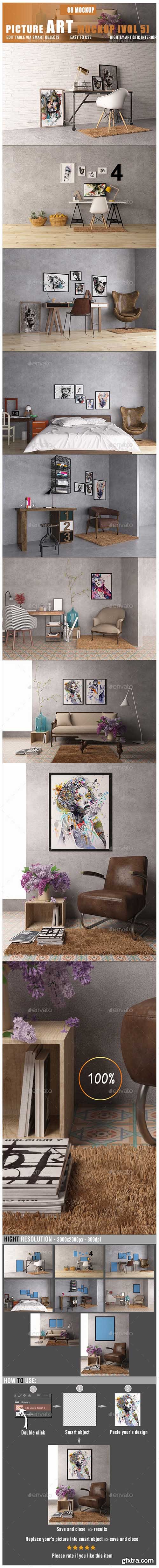 Graphicriver Picture Art Mockup [Vol 5] 12706656