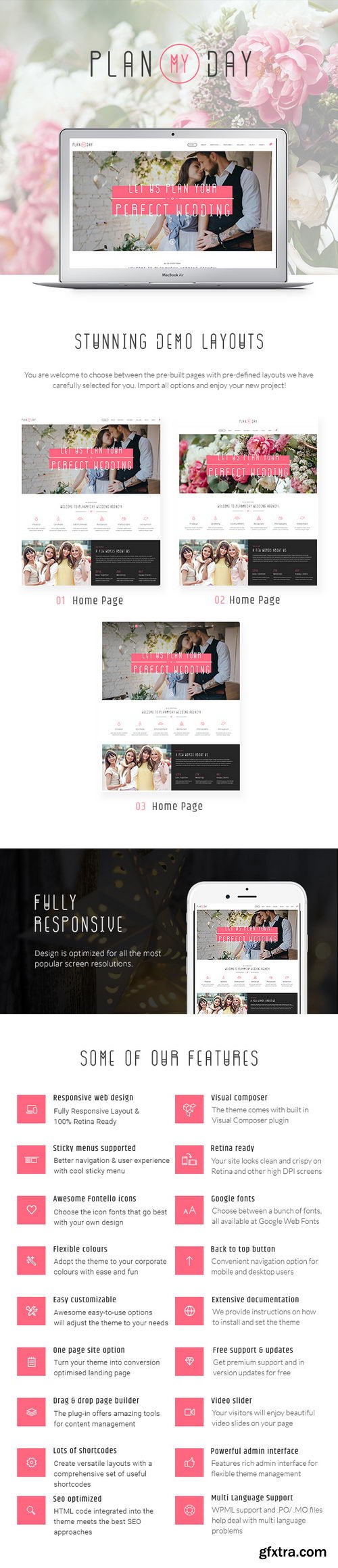 ThemeForest - Plan My Day - Wedding Event Planning Agency 17501688