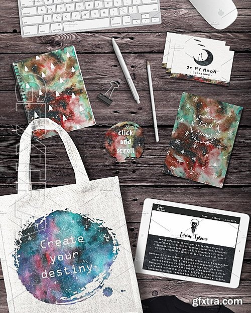 CM - Cosmic Watercolor DIY Pack vol2 1142113