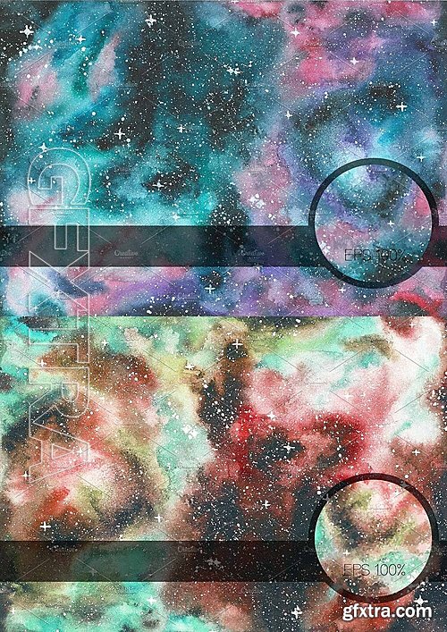 CM - Cosmic Watercolor DIY Pack vol2 1142113