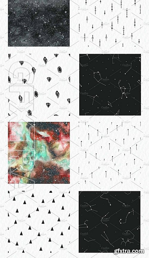 CM - Cosmic Watercolor DIY Pack vol2 1142113