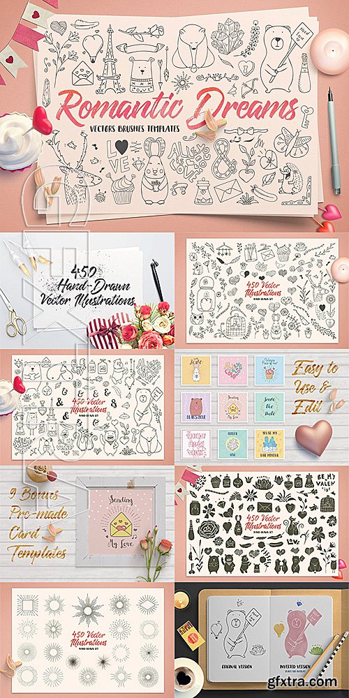 CM - Romantic Dreams Graphic Pack 1142785