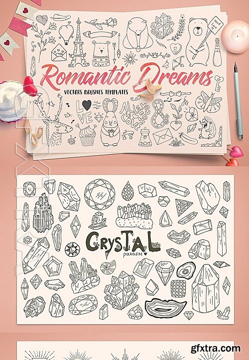 CM - Romantic Dreams Graphic Pack 1142785