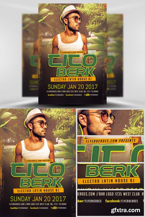 Tito Berk Flyer Template